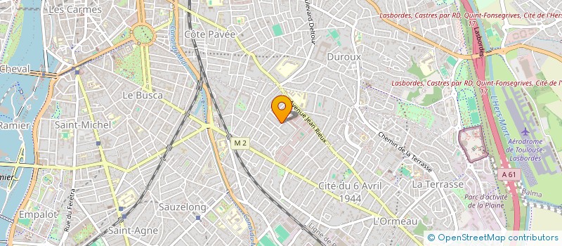 localisation de l'entreprise VIGIL à TOULOUSE