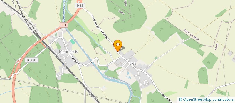 localisation de l'entreprise VIGILANCE ENVIRONNEMENTALE LIEZ ET ENVIRONS  LIEZ