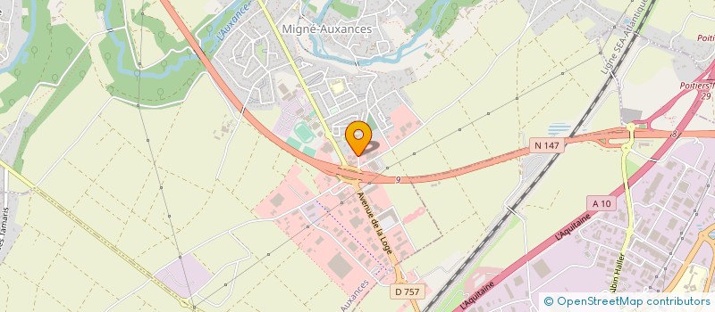 localisation de l'entreprise VIGILANCE FROID  MIGNE-AUXANCES