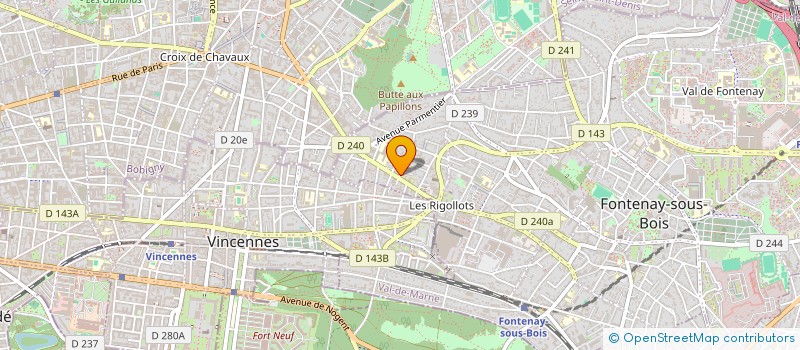 localisation de l'entreprise VIGILANCE MAX SECURITE PRIVEE à FONTENAY-SOUS-BOIS