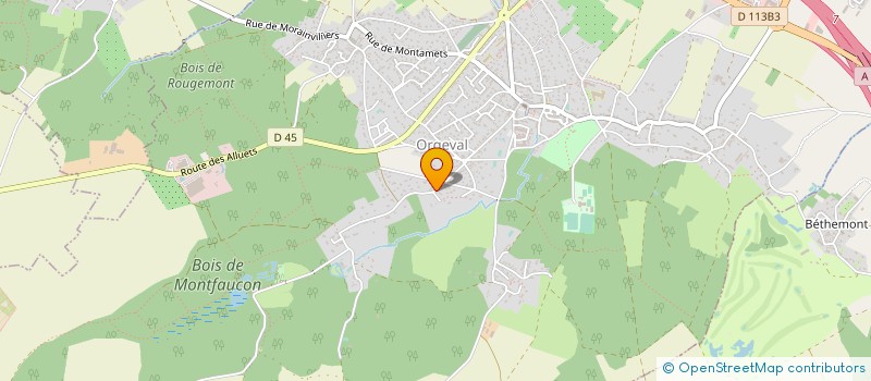 localisation de l'entreprise VIGILANCE MOUSTIQUES  ORGEVAL