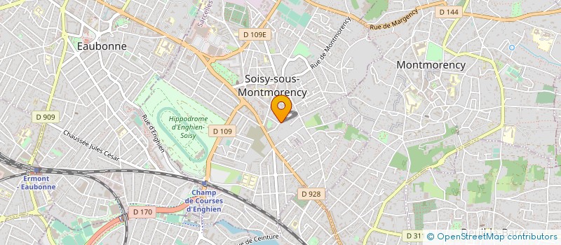 localisation de l'entreprise VIGILANCE MUSIC  SOISY-SOUS-MONTMORENCY