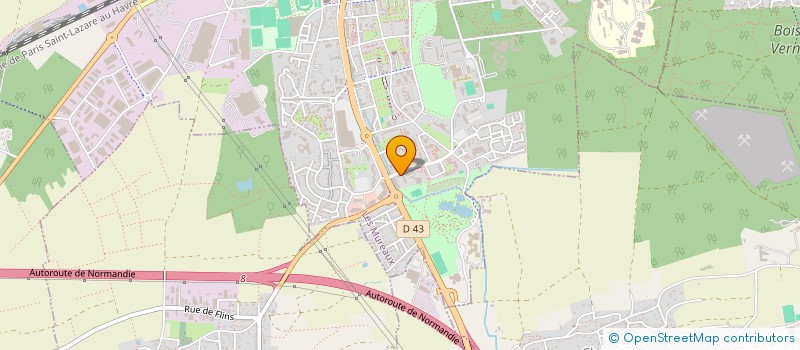 localisation de l'entreprise VIGILANCE NETTOYAGE à LES MUREAUX