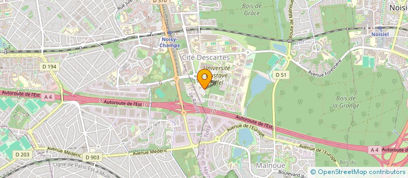 localisation de l'entreprise VIGILANCE PLUS SERVICE PRIVE à CHAMPS-SUR-MARNE