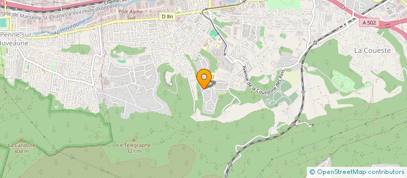 localisation de l'entreprise VIGILANCE PROTECTION à AUBAGNE