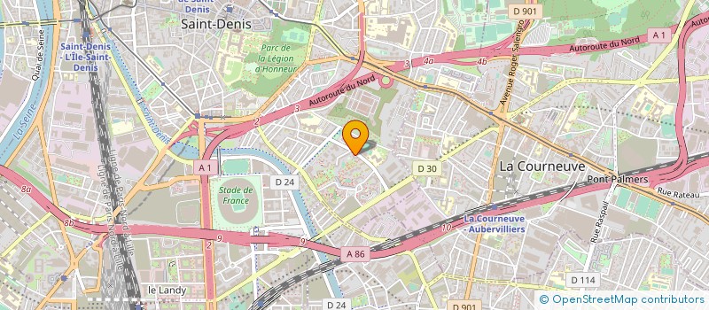 localisation de l'entreprise VIGILANCE-SECURITE  SAINT-DENIS