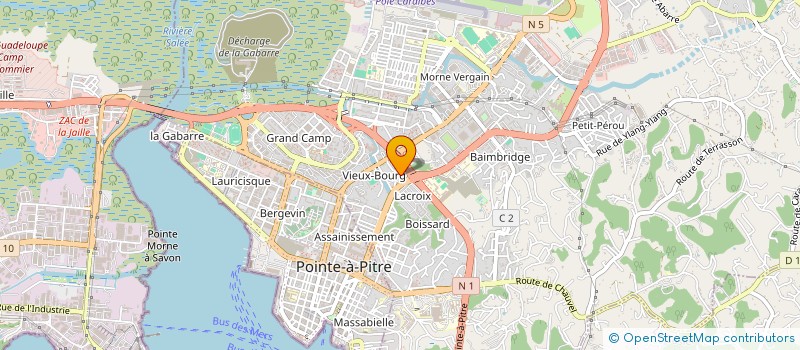 localisation de l'entreprise VIGILANCE SECURITE PRIVEE à LES ABYMES