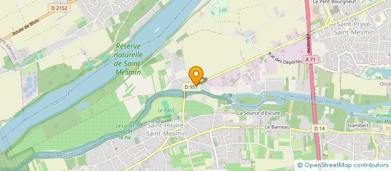 localisation de l'entreprise VIGILANCE SECURITE PROTECTION à SAINT-PRYVE-SAINT-MESMIN