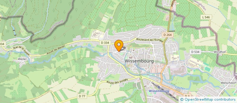 localisation de l'entreprise VIGILANTE GROUPE  WISSEMBOURG