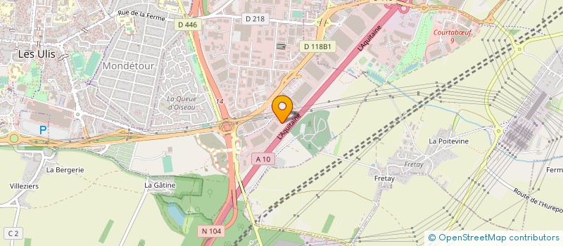 localisation de l'entreprise VIGILGARD SARL à LES ULIS