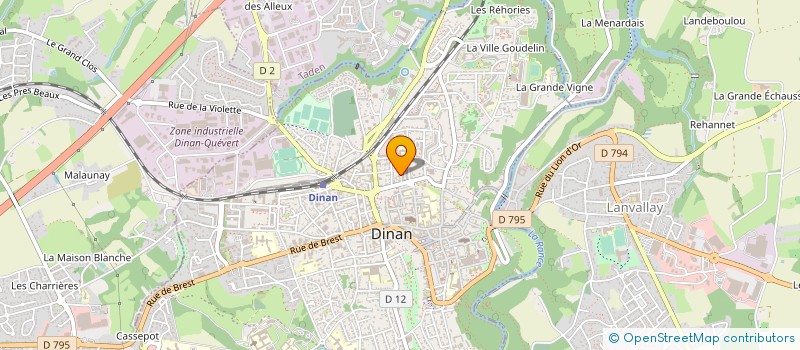 localisation de l'entreprise VIGILIS HOSPITALITY à DINAN