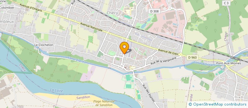 localisation de l'entreprise VIGILOCK à CHECY