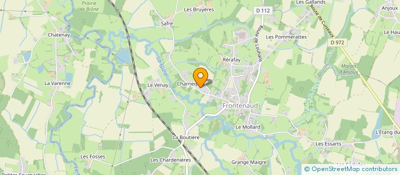 localisation de l'entreprise VIGIMARQUE à FRONTENAUD