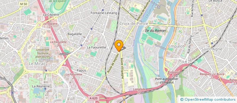 localisation de l'entreprise VIGINEO  TOULOUSE