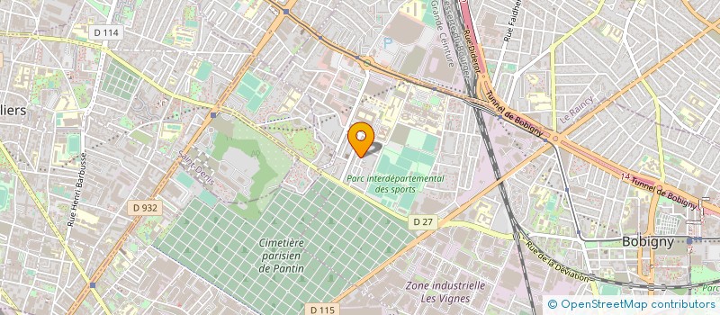 localisation de l'entreprise VIGIPRO SECURITE PRIVVE  SAINT-DENIS