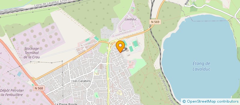 localisation de l'entreprise VIGIROBEN  FOS-SUR-MER