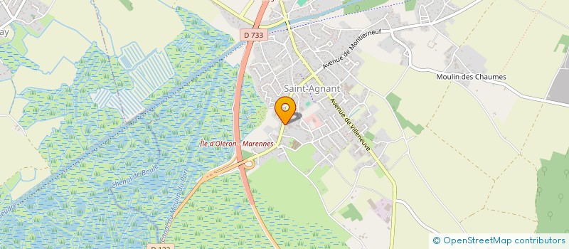 localisation de l'entreprise VIGISECU17  SAINT-AGNANT