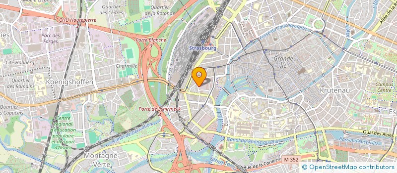 localisation de l'entreprise VIGISUD à STRASBOURG
