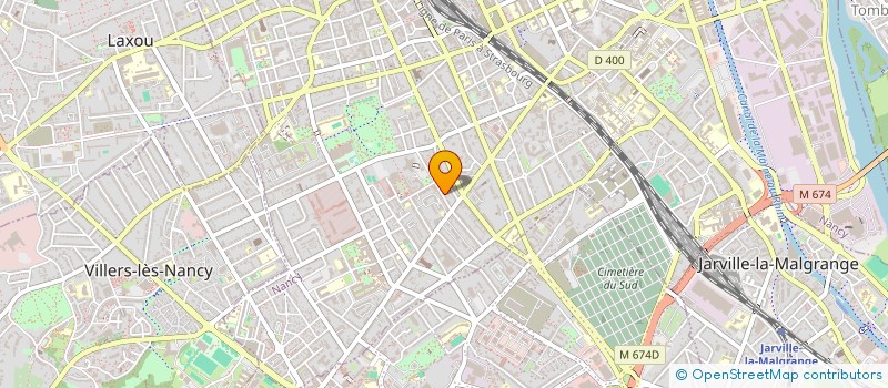 localisation de l'entreprise VIGLIENO / TORT  NANCY