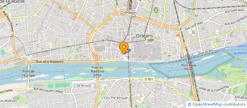 localisation de l'entreprise VIGLOP à ORLEANS