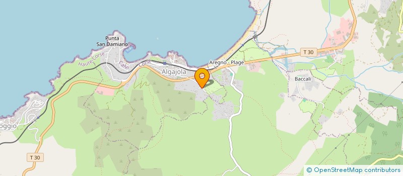 localisation de l'entreprise VIGNA AL PORTO à ALGAJOLA