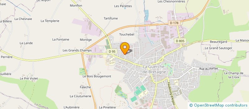 localisation de l'entreprise VIGNAIS HOLDING à GUIDEL