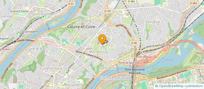 localisation de l'entreprise VIGNAL  CALUIRE-ET-CUIRE