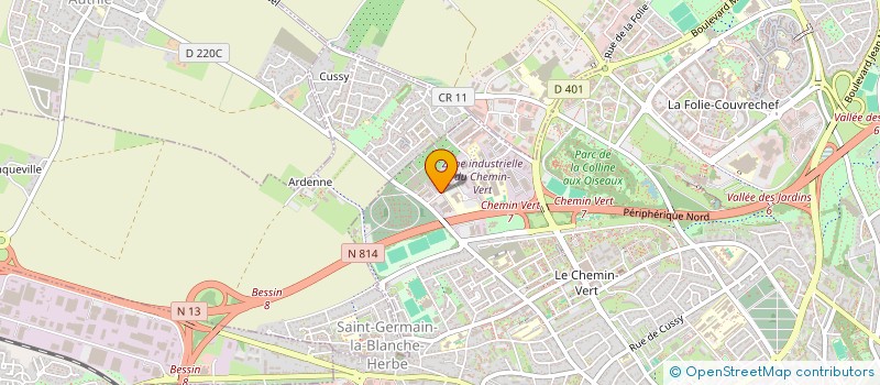 localisation de l'entreprise VIGNAL ABL à CAEN