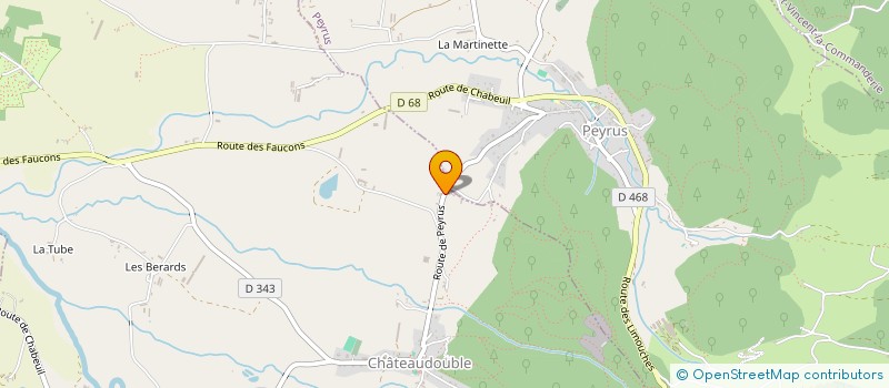 localisation de l'entreprise VIGNAL IMMO à CHABEUIL