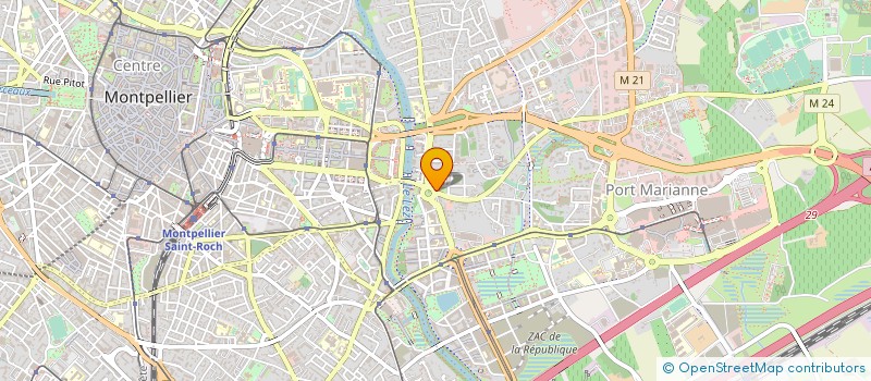 localisation de l'entreprise VIGNAL SA à MONTPELLIER
