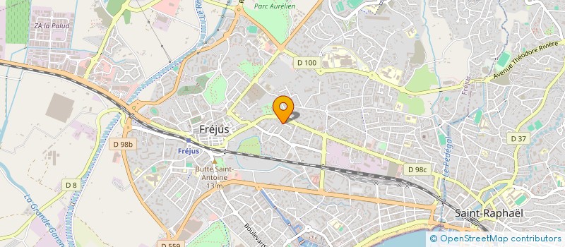 localisation de l'entreprise VIGNAL SWEENIE à FREJUS