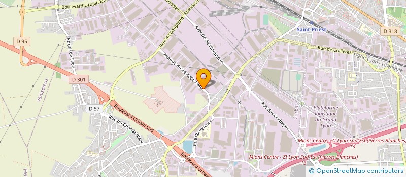 localisation de l'entreprise VIGNAL SYSTEMS à CORBAS