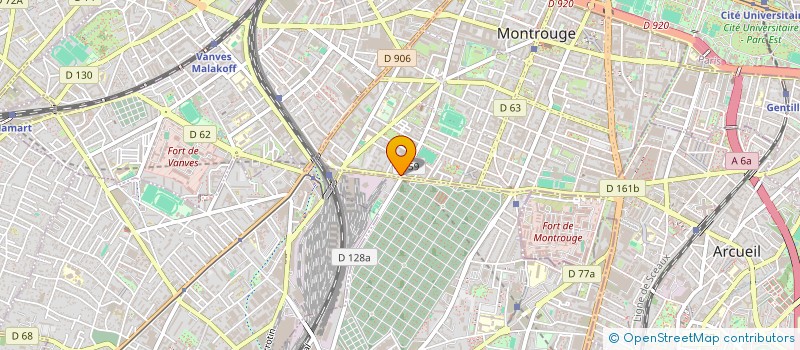 localisation de l'entreprise VIGNAPART à MONTROUGE