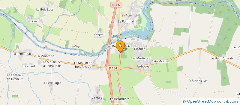 localisation de l'entreprise VIGNARD  HERIC