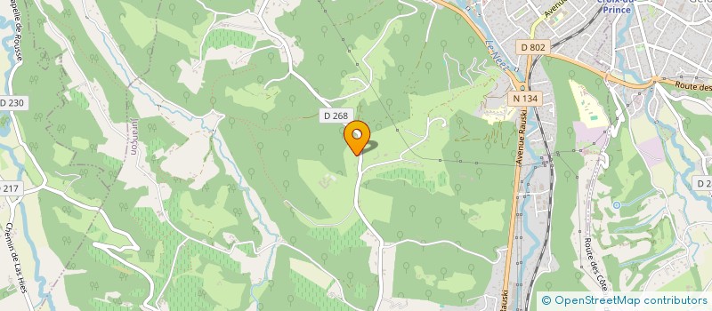 localisation de l'entreprise VIGNAU à JURANCON