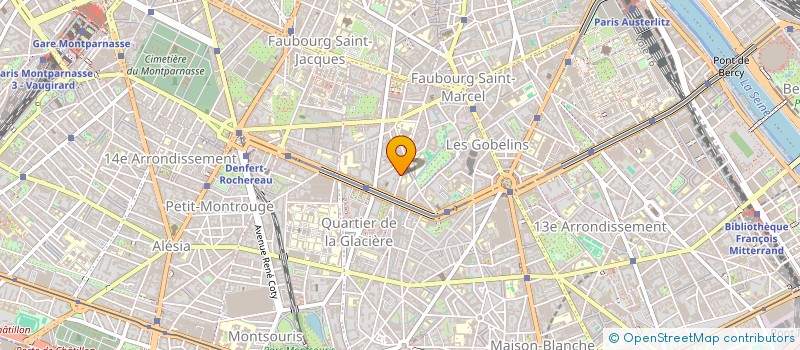 localisation de l'entreprise VIGNAUX 5P  PARIS