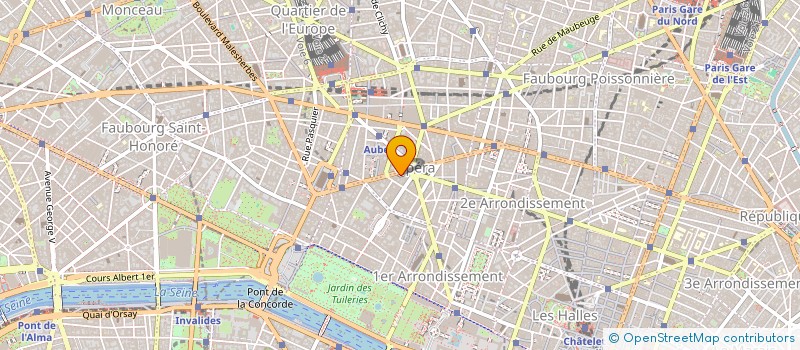 localisation de l'entreprise VIGNE à PARIS
