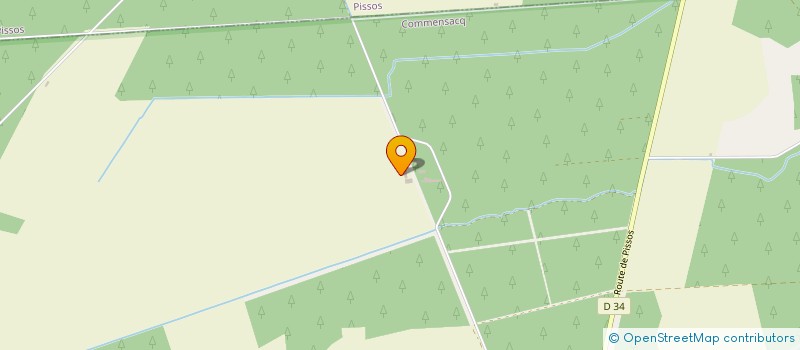 localisation de l'entreprise VIGNE  COMMENSACQ