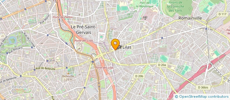 localisation de l'entreprise VIGNE DES LILAS à LES LILAS