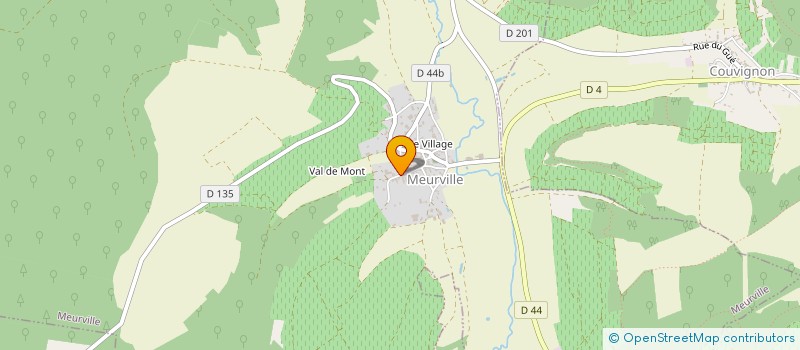 localisation de l'entreprise VIGNE DES VEINES à MEURVILLE