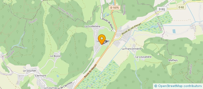 localisation de l'entreprise VIGNE ET MIRABELLE  CHIRENS