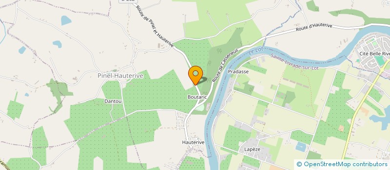 localisation de l'entreprise VIGNE NOUVELLE  PINEL-HAUTERIVE