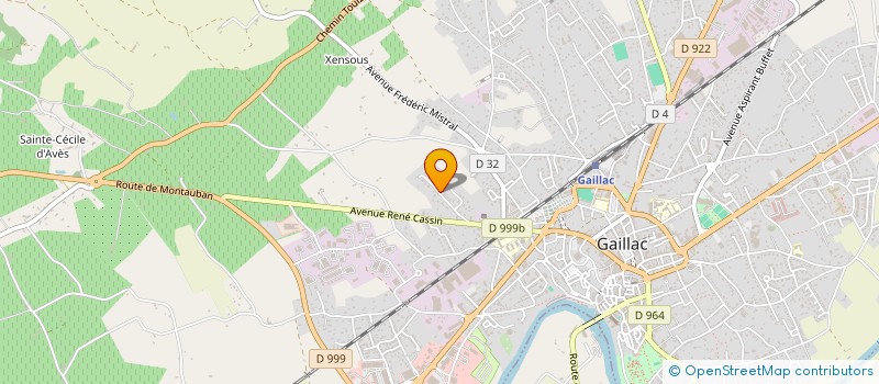 localisation de l'entreprise VIGNE POMPAGE à GAILLAC