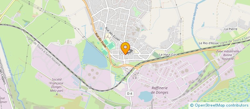 localisation de l'entreprise VIGNE'TAGE  DONGES