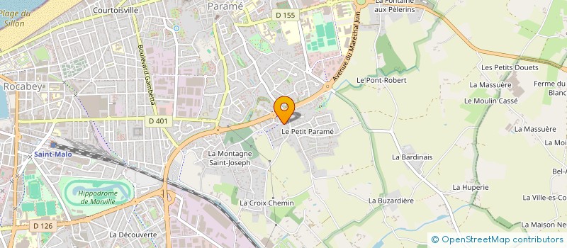 localisation de l'entreprise VIGNEFOL  SAINT-MALO