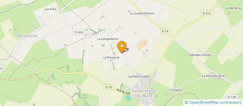 localisation de l'entreprise VIGNER-ORRIERE à CARENTAN-LES-MARAIS