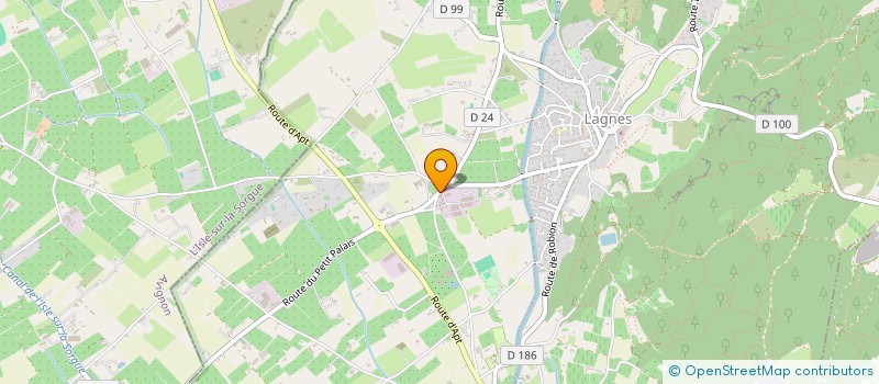 localisation de l'entreprise VIGNERES  LAGNES