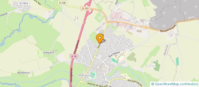 localisation de l'entreprise VIGNERON  MARQUISE