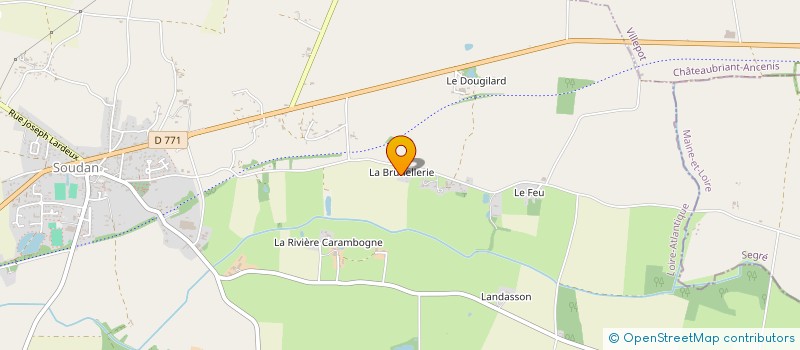 localisation de l'entreprise VIGNERON à SOUDAN