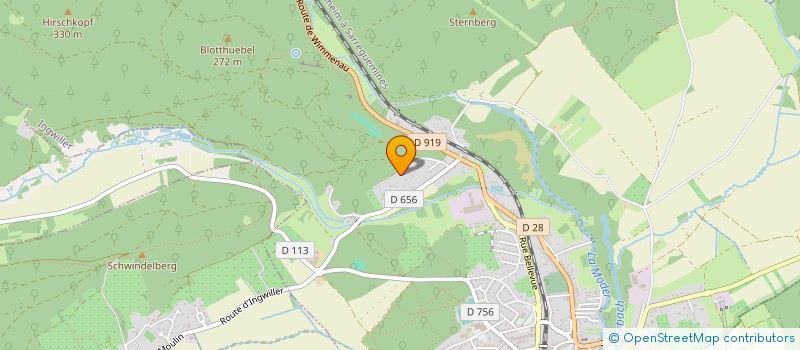 localisation de l'entreprise VIGNERON ENERGIES  INGWILLER